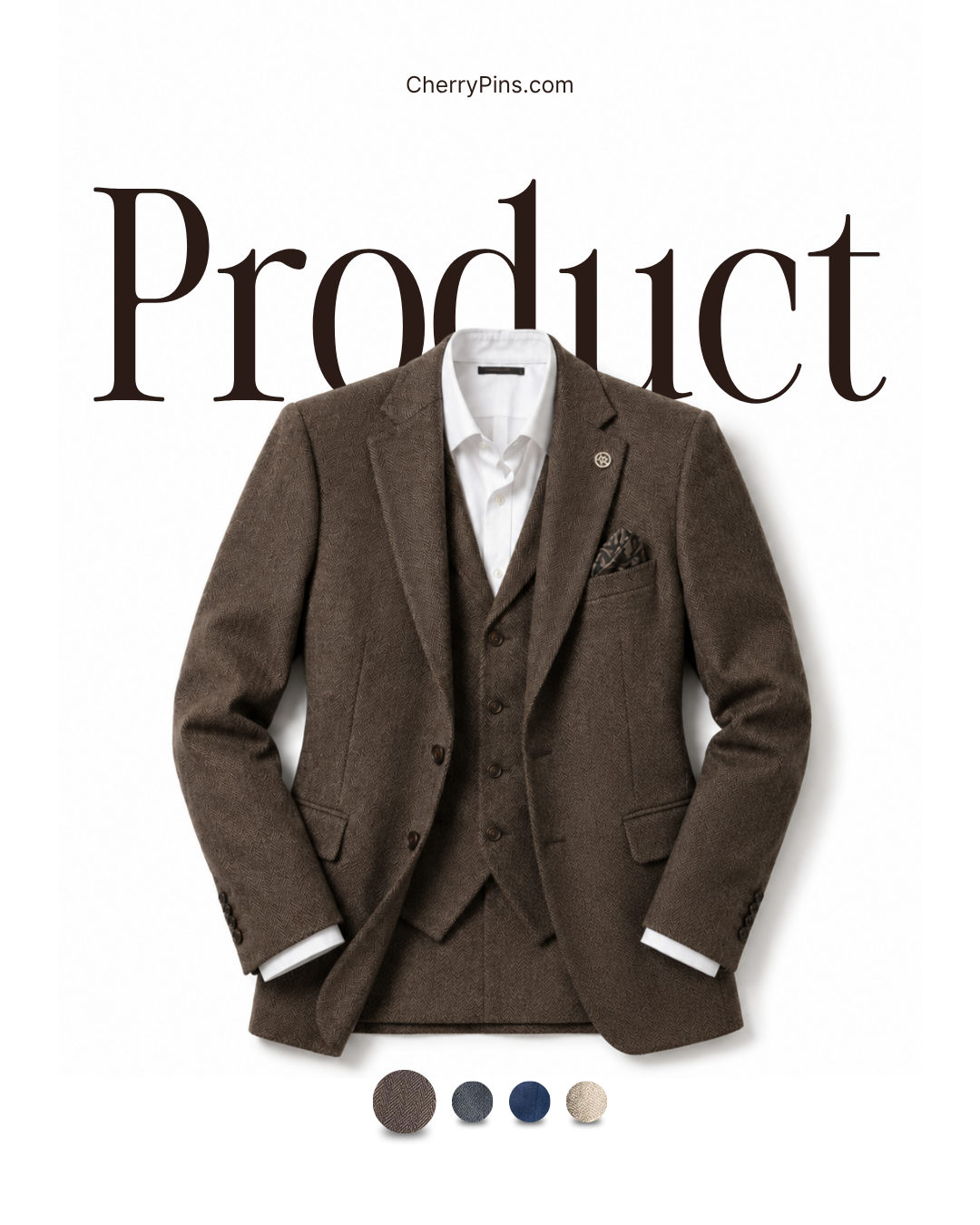 Menswear jacket on a clean background